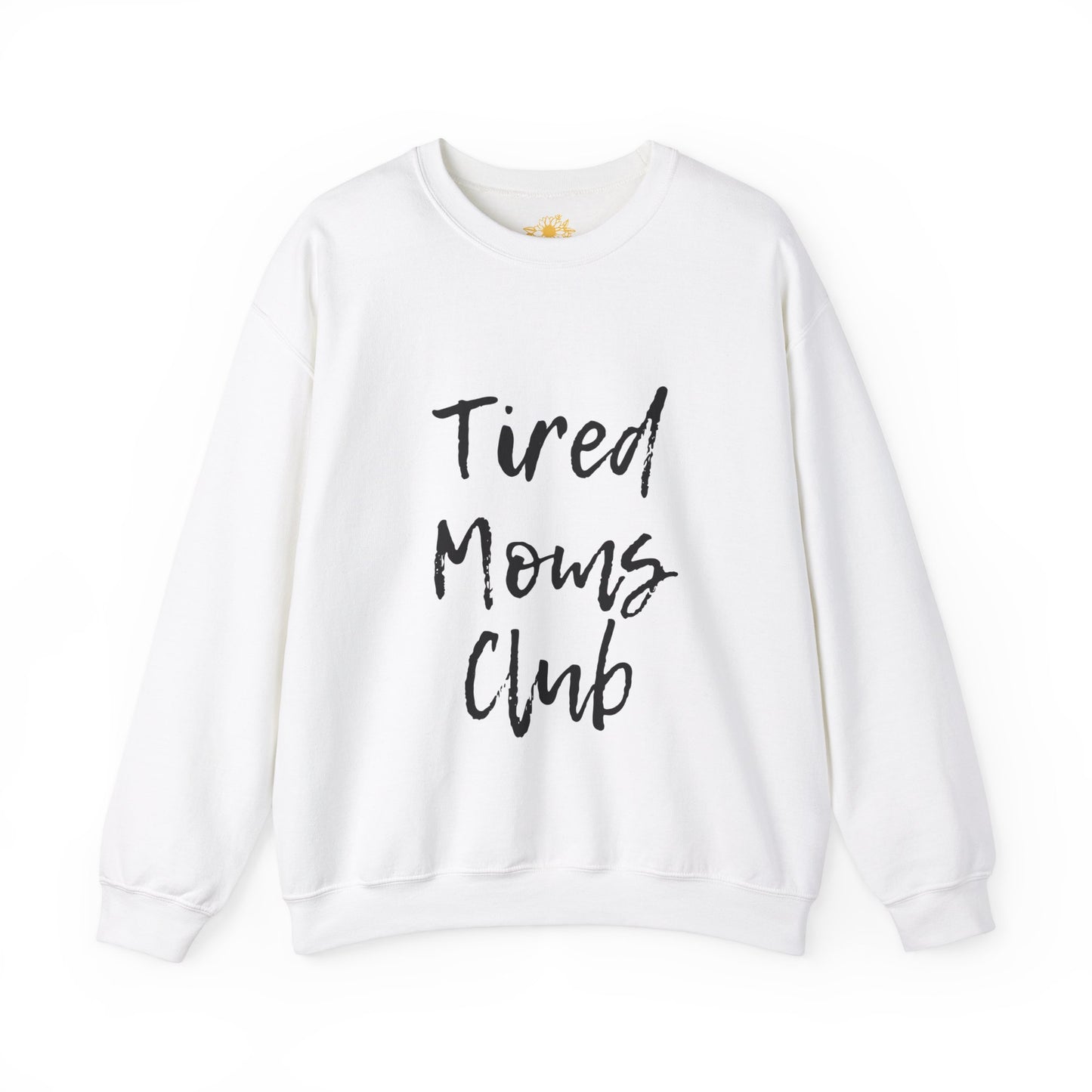 "Tired Moms Club" Unisex Heavy Blendâ„¢ Crewneck Sweatshirt