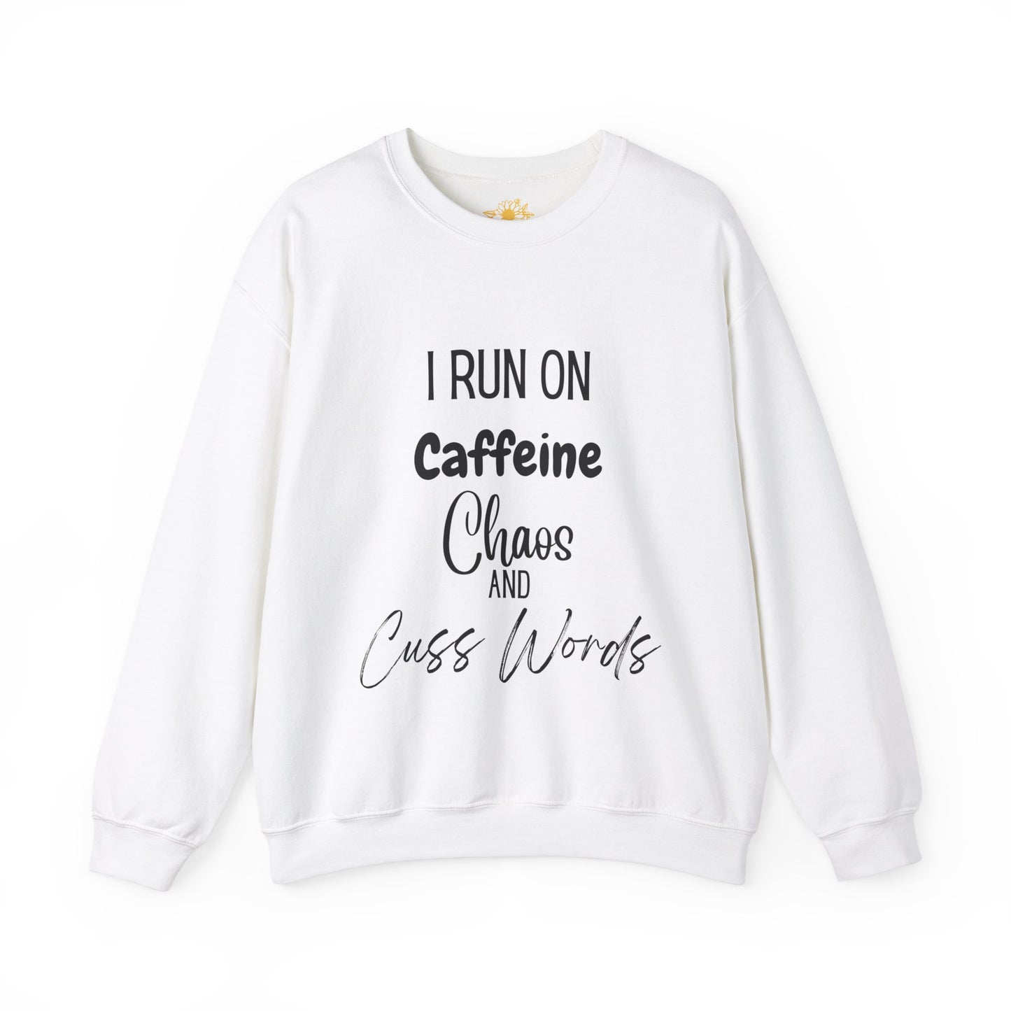 "I Run On..." Unisex Heavy Blend™ Crewneck Sweatshirt