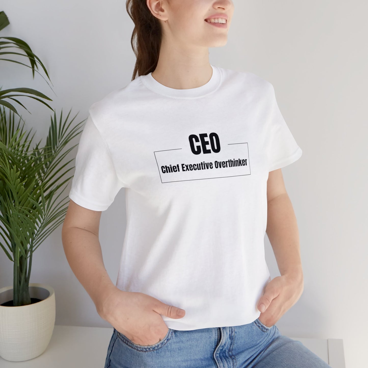 CEO Chief Executive Overthinker Unisex