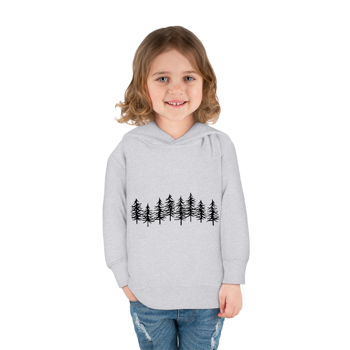 Trees Toddler Pullover Fleece Hoodie