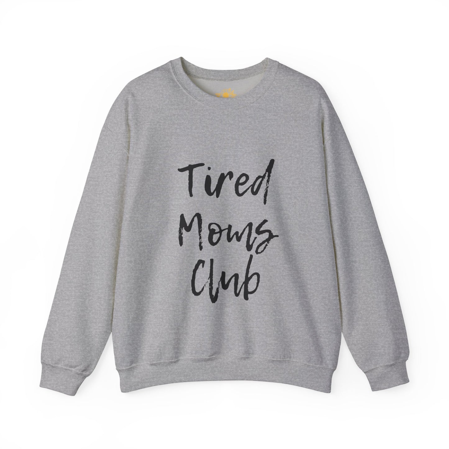 "Tired Moms Club" Unisex Heavy Blendâ„¢ Crewneck Sweatshirt