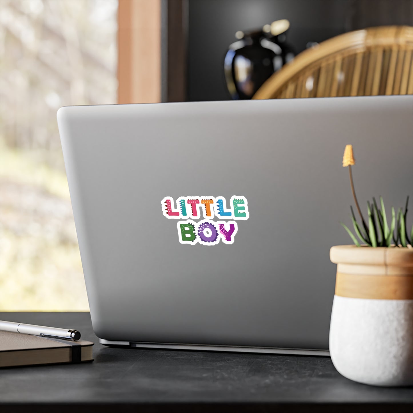 Dino "Little Boy" Kiss-Cut Vinyl Decal