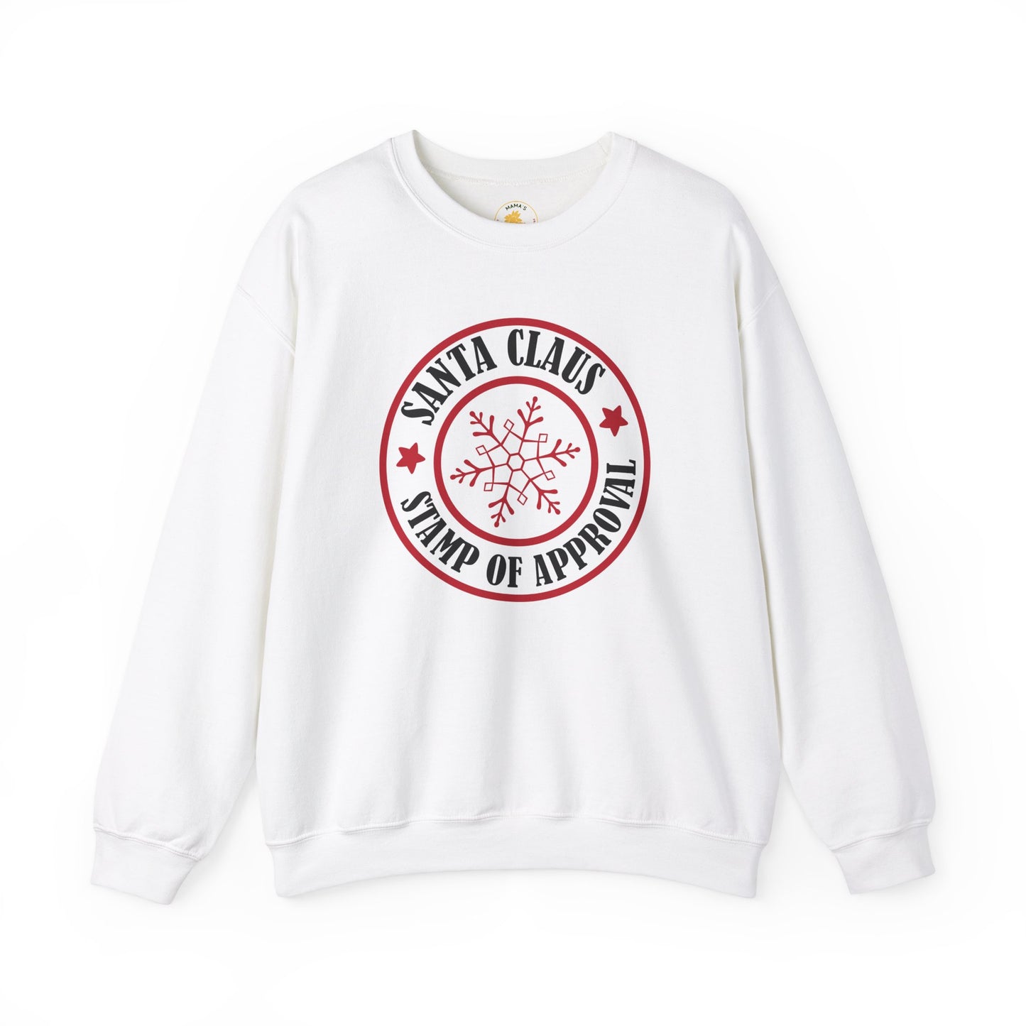 "Santa Claus Stamp of Approval" Unisex Heavy Blend™ Crewneck Sweatshirt