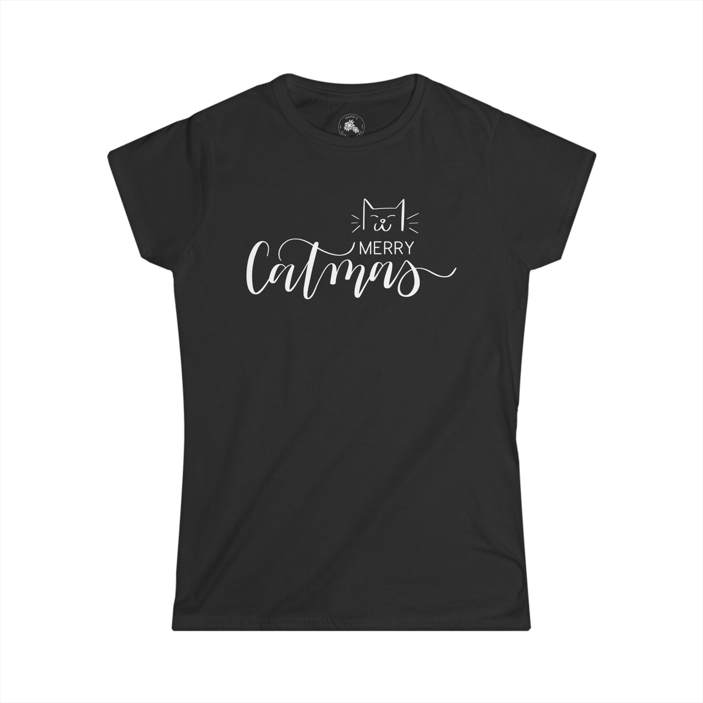 "Merry Catmas" - Women's Softstyle Tee