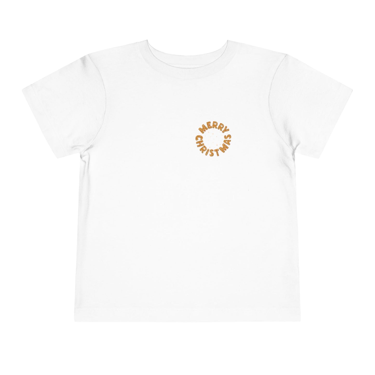 "Merry Christmas Cookies" Toddler Short Sleeve Tee