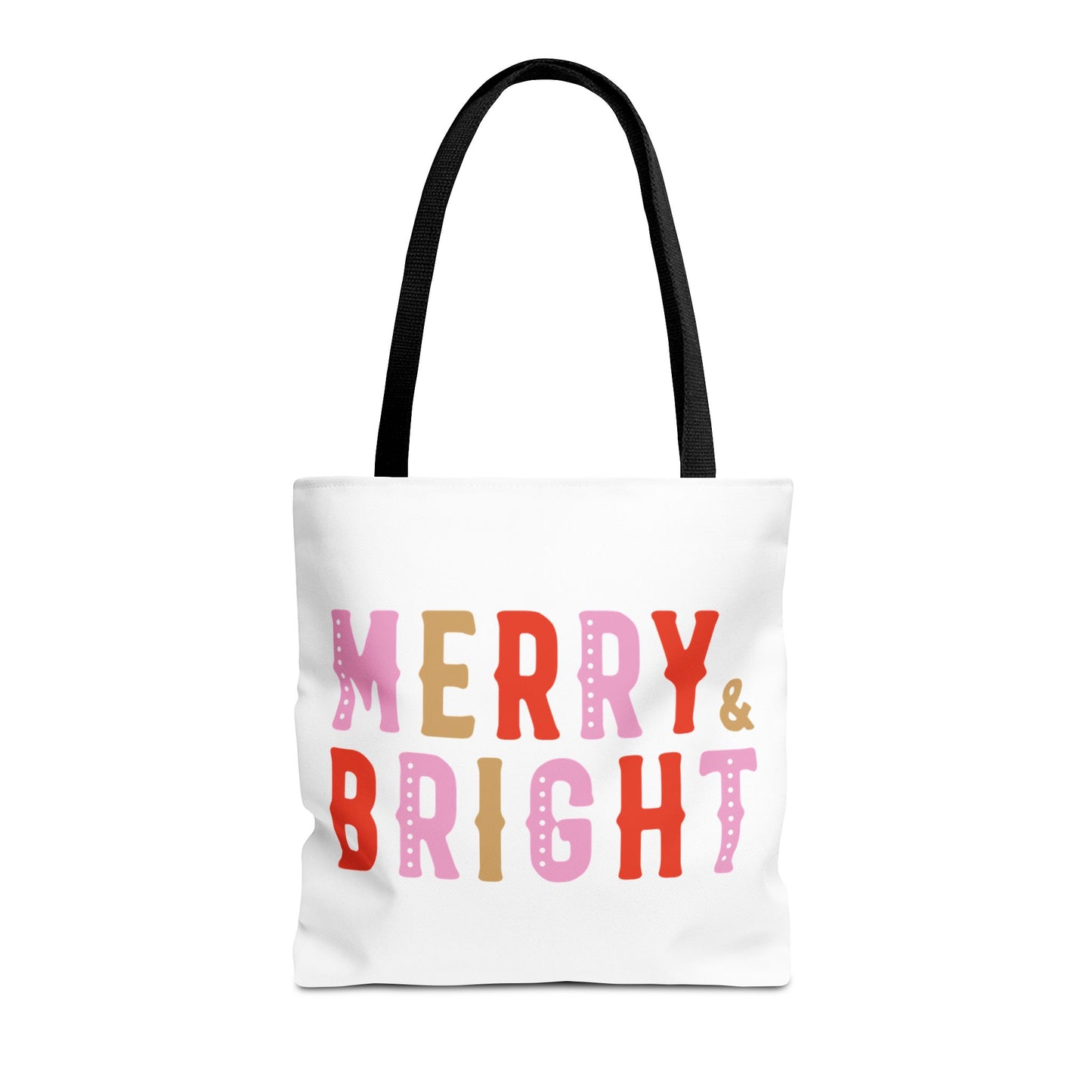 "Merry and Bright" Tote Bag