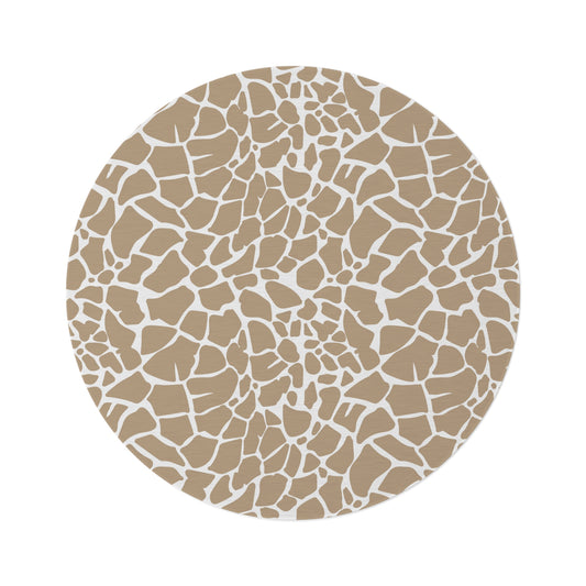 Giraffe Round Rug