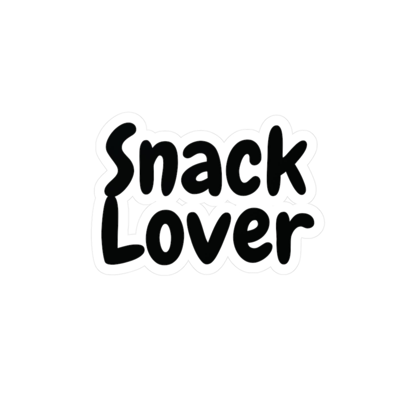 "Snack Lover" Kiss-Cut Vinyl Decal