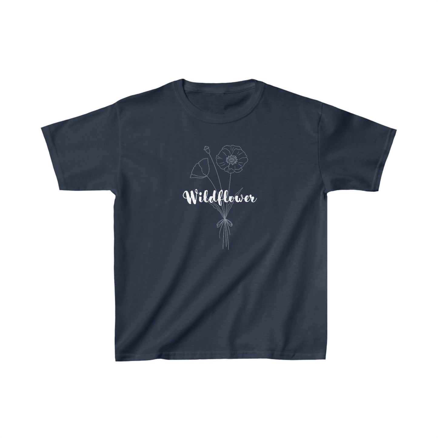 Wildflower - Kids Heavy Cotton™ Tee