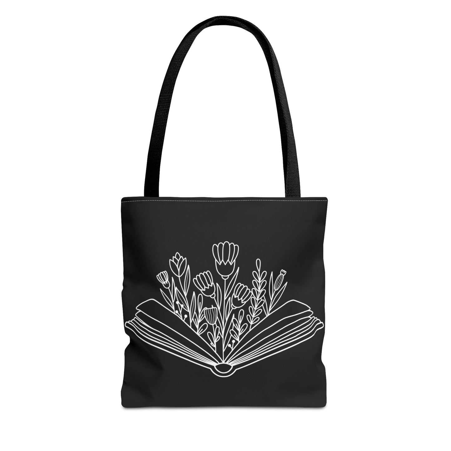 Book of Flowers Tote Bag