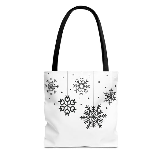 "Collecting Moments Like Snowflakes" Tote Bag