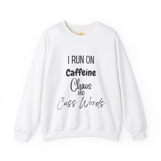 "I Run On..." Unisex Heavy Blend™ Crewneck Sweatshirt