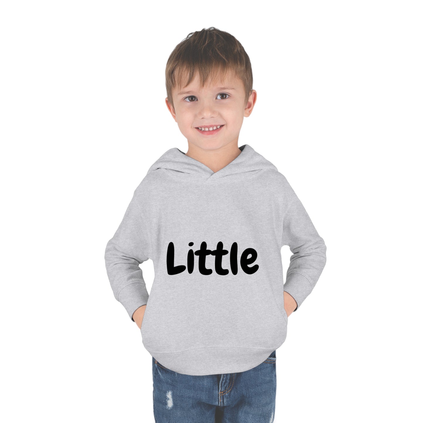 "Little" Toddler Pullover Fleece Hoodie