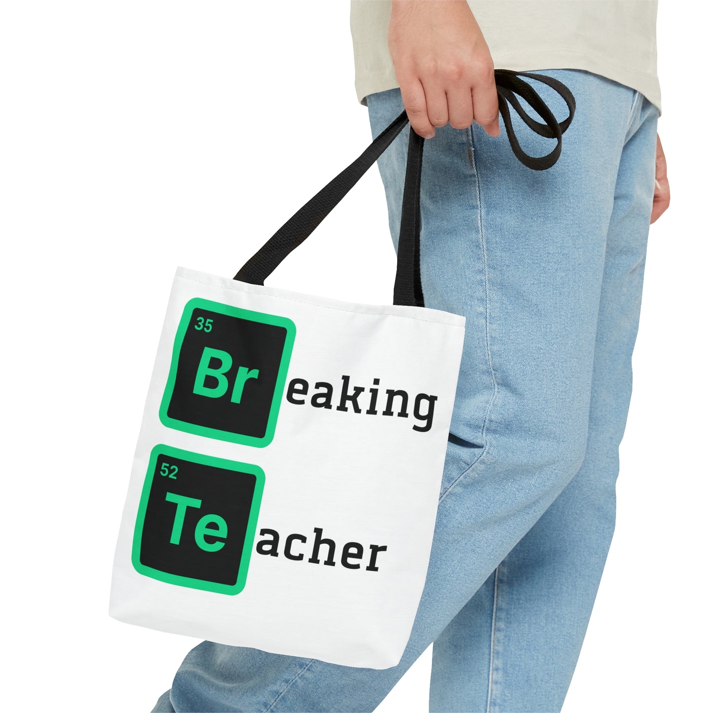 Breaking Teacher Tote Bag