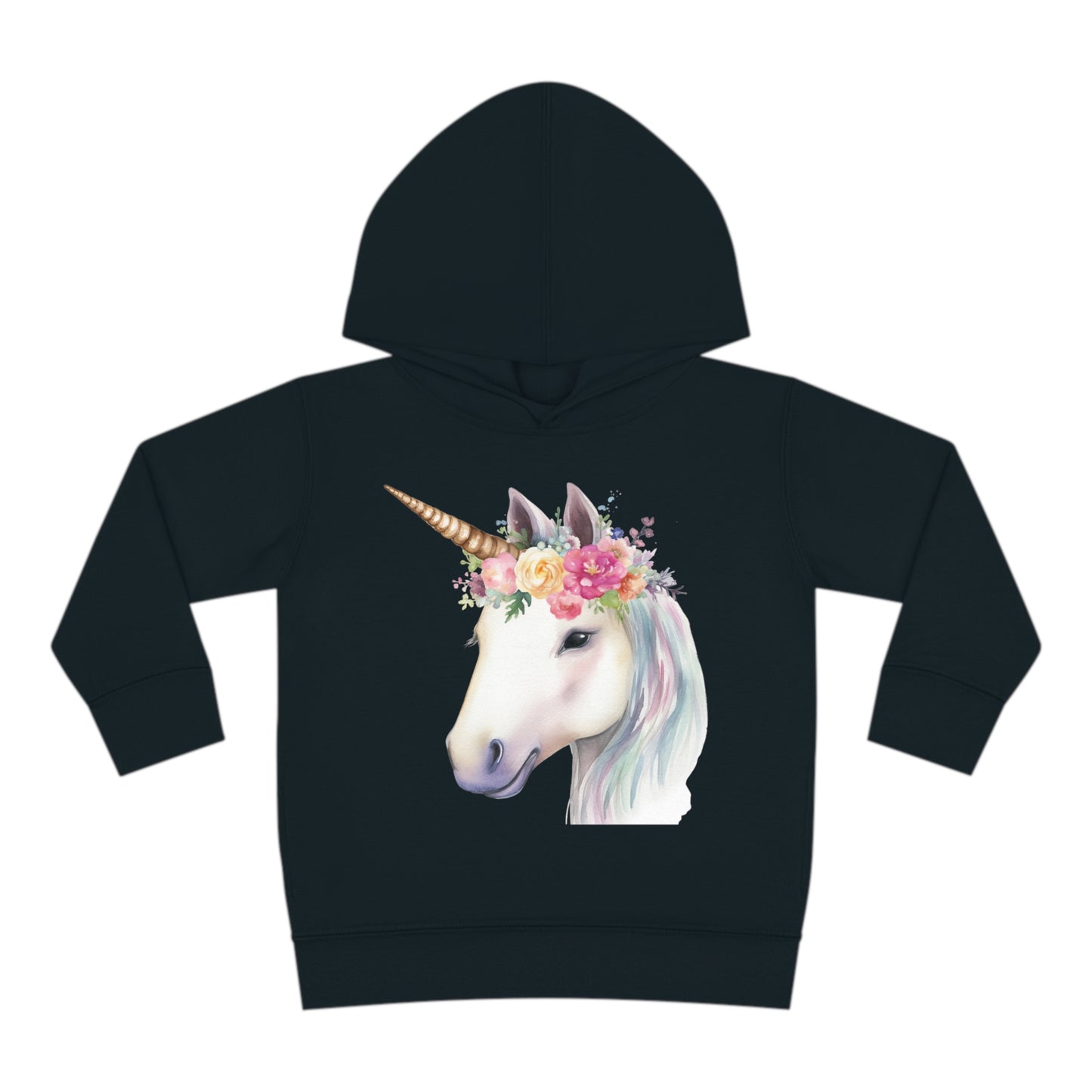 Unicorn Toddler Pullover Fleece Hoodie