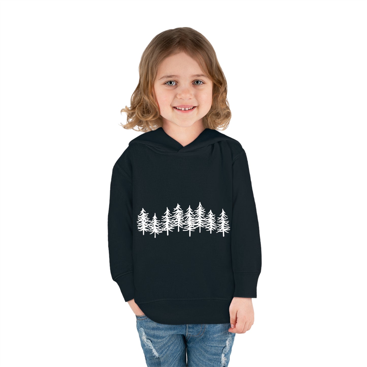 Trees Toddler Pullover Fleece Hoodie