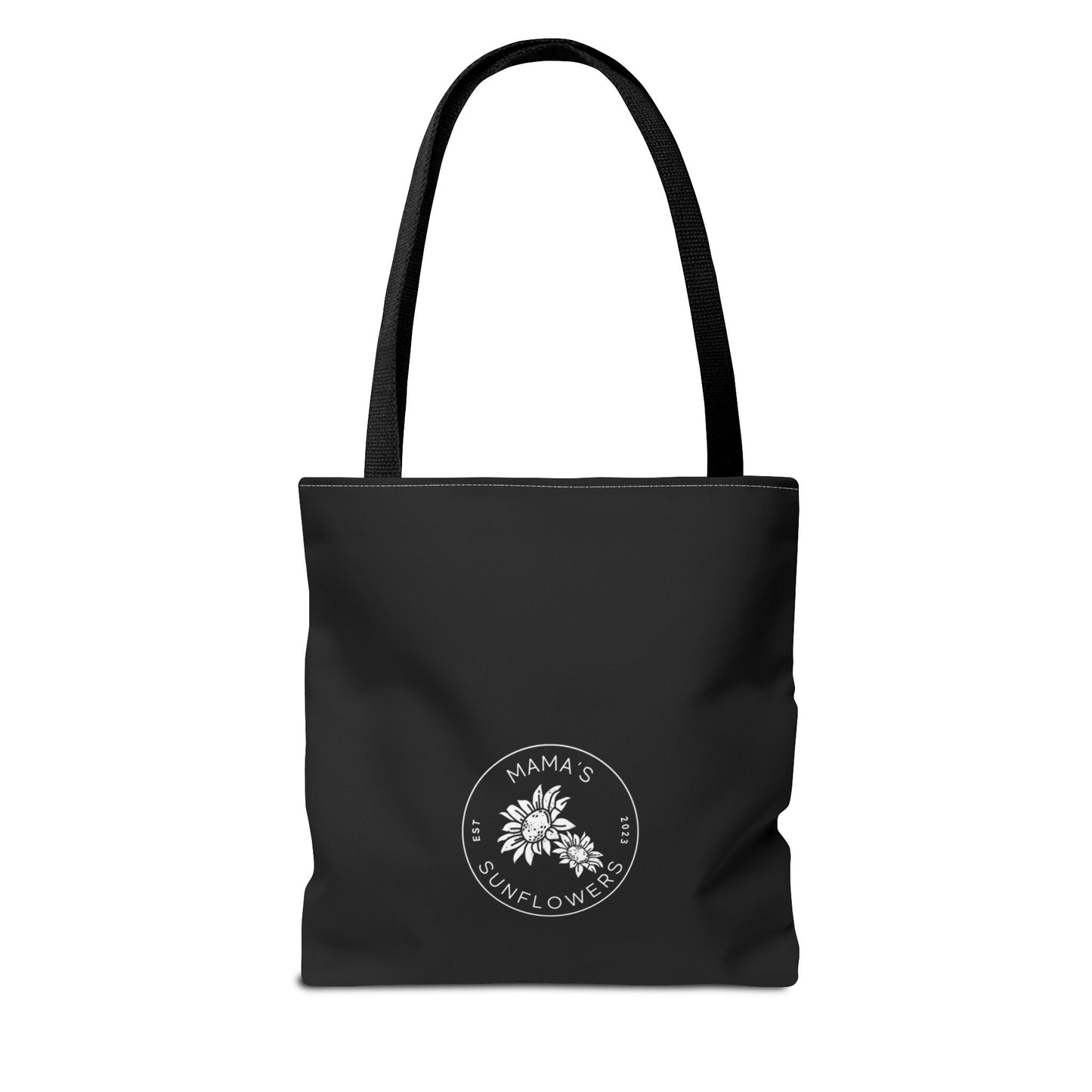 "Raising Two (Feels Like a Zoo)" Black Tote