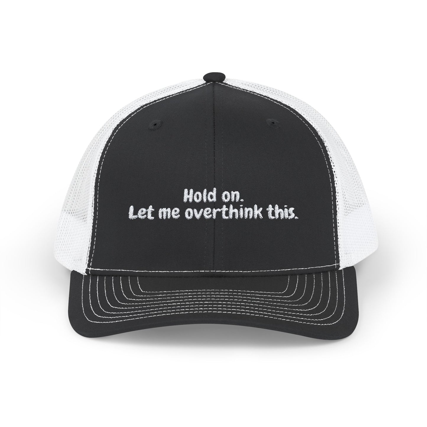 Hold on. Let me overthink this. Snapback Trucker Cap