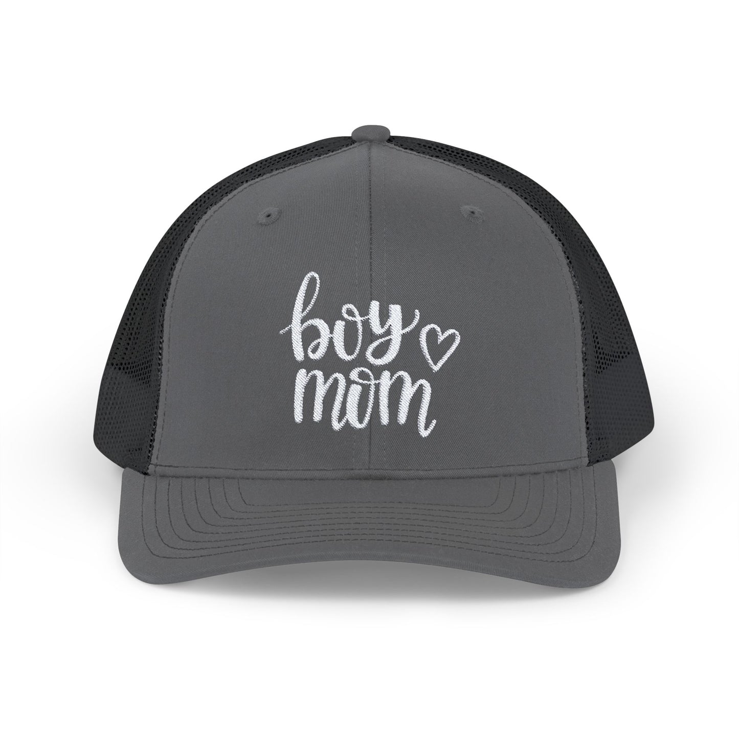 Boy Mom Snapback Trucker Cap