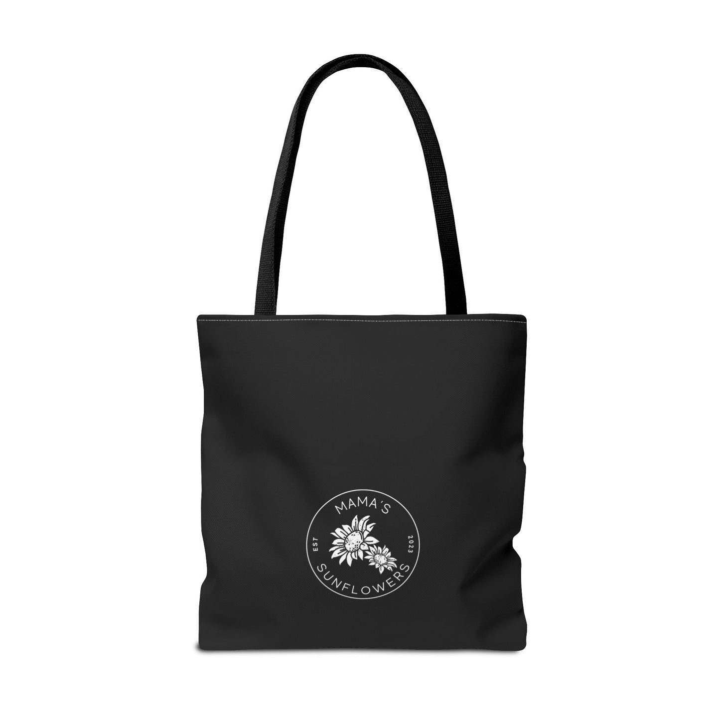 "Raising Two (Feels Like a Zoo)" Black Tote