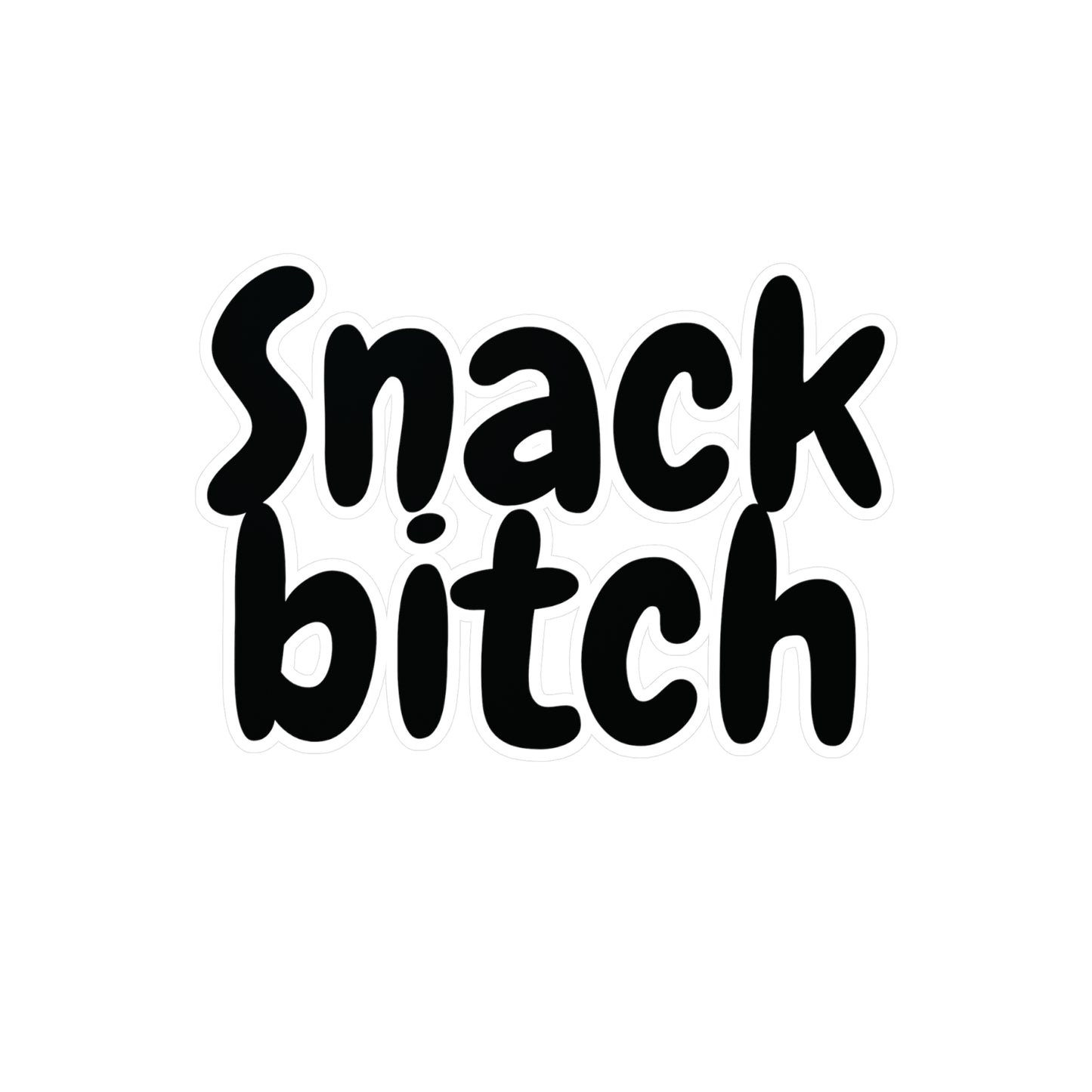 "Snack Bitch" Kiss-Cut Vinyl Decal