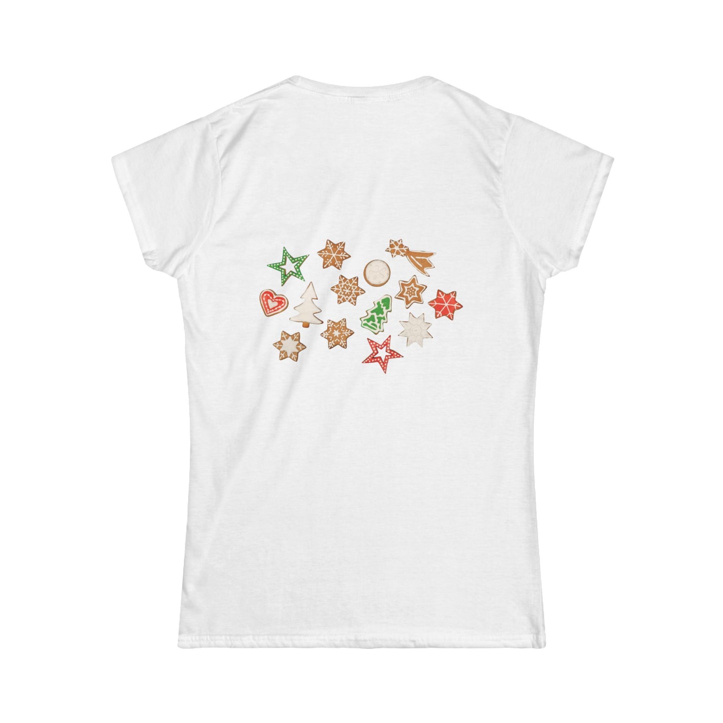 "Merry Christmas Cookies" - Women's Softstyle Tee