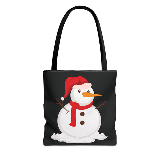 Christmas Snowman Tote Bag