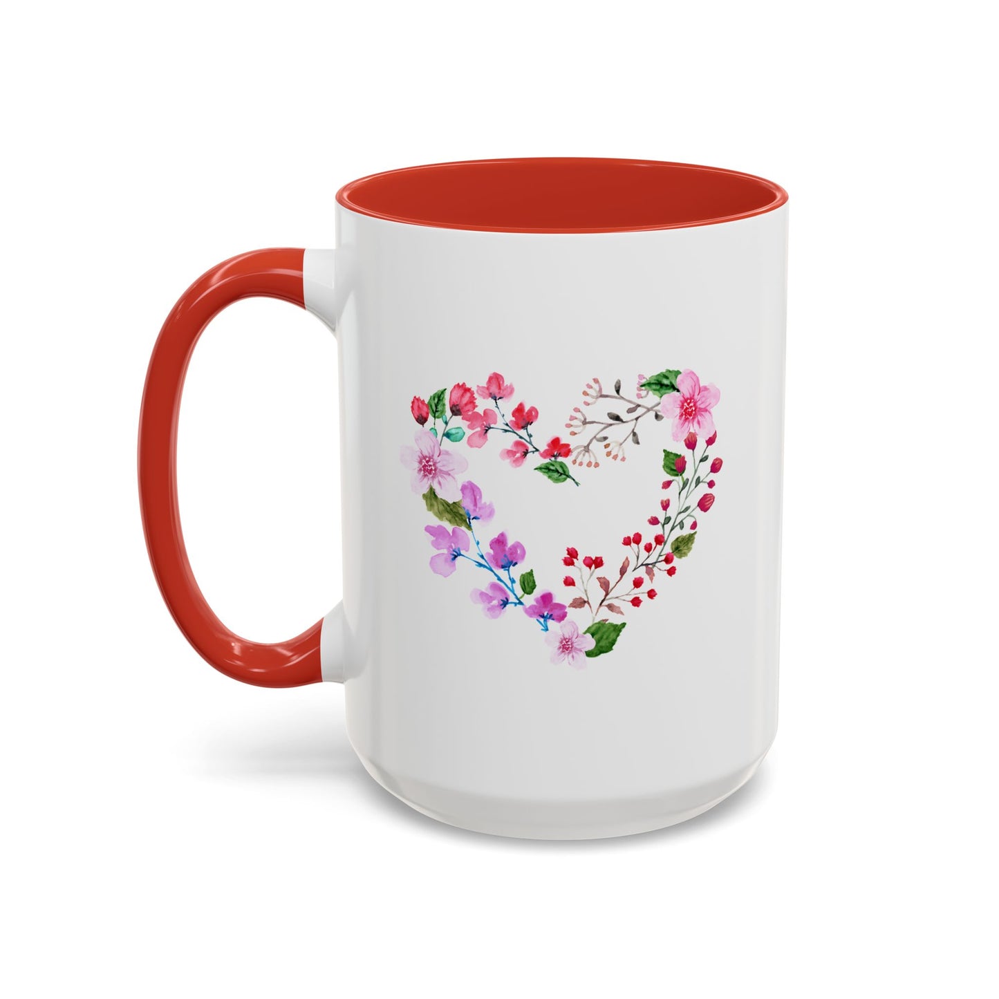 Flower Heart Coffee Mug