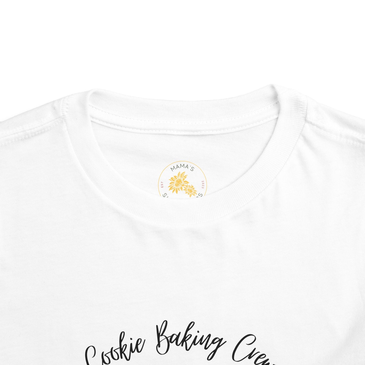 "Cookie Baking Crew - I'm Just Here for the Sprinkles" Toddler Short Sleeve Tee