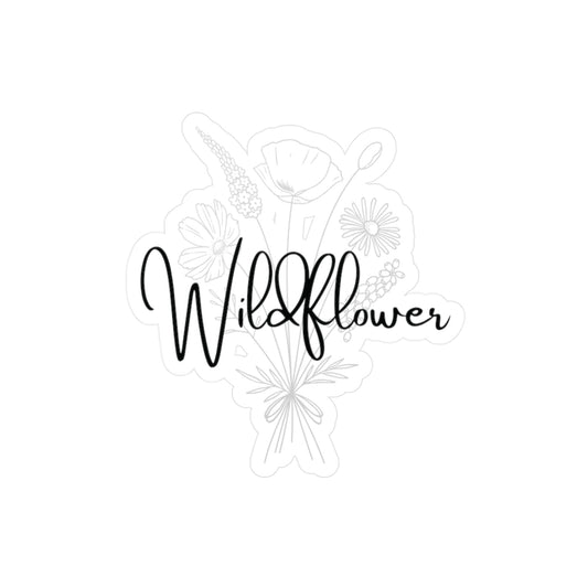 "Wildflower" Kiss-Cut Vinyl Decal