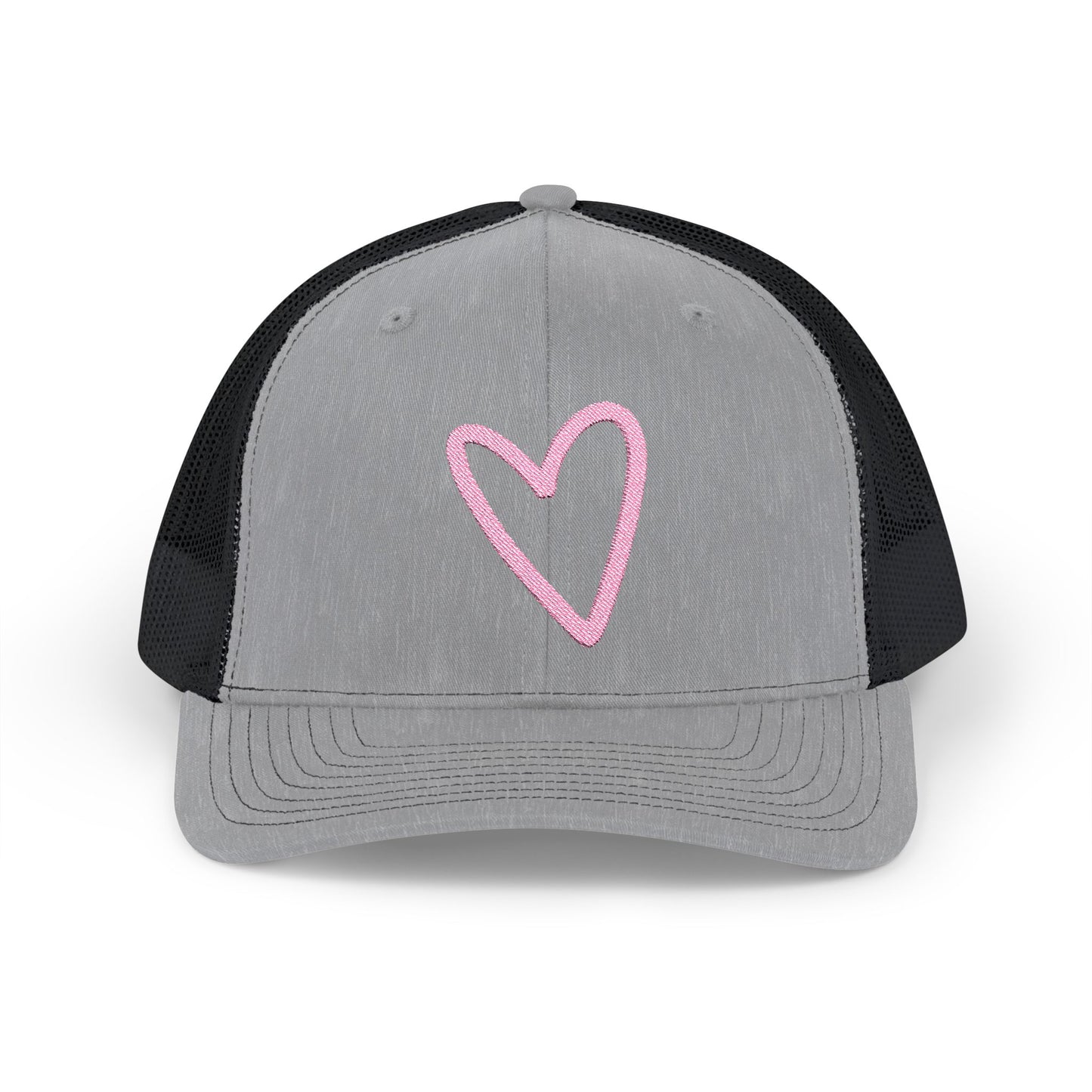 Heart Snapback Trucker Cap