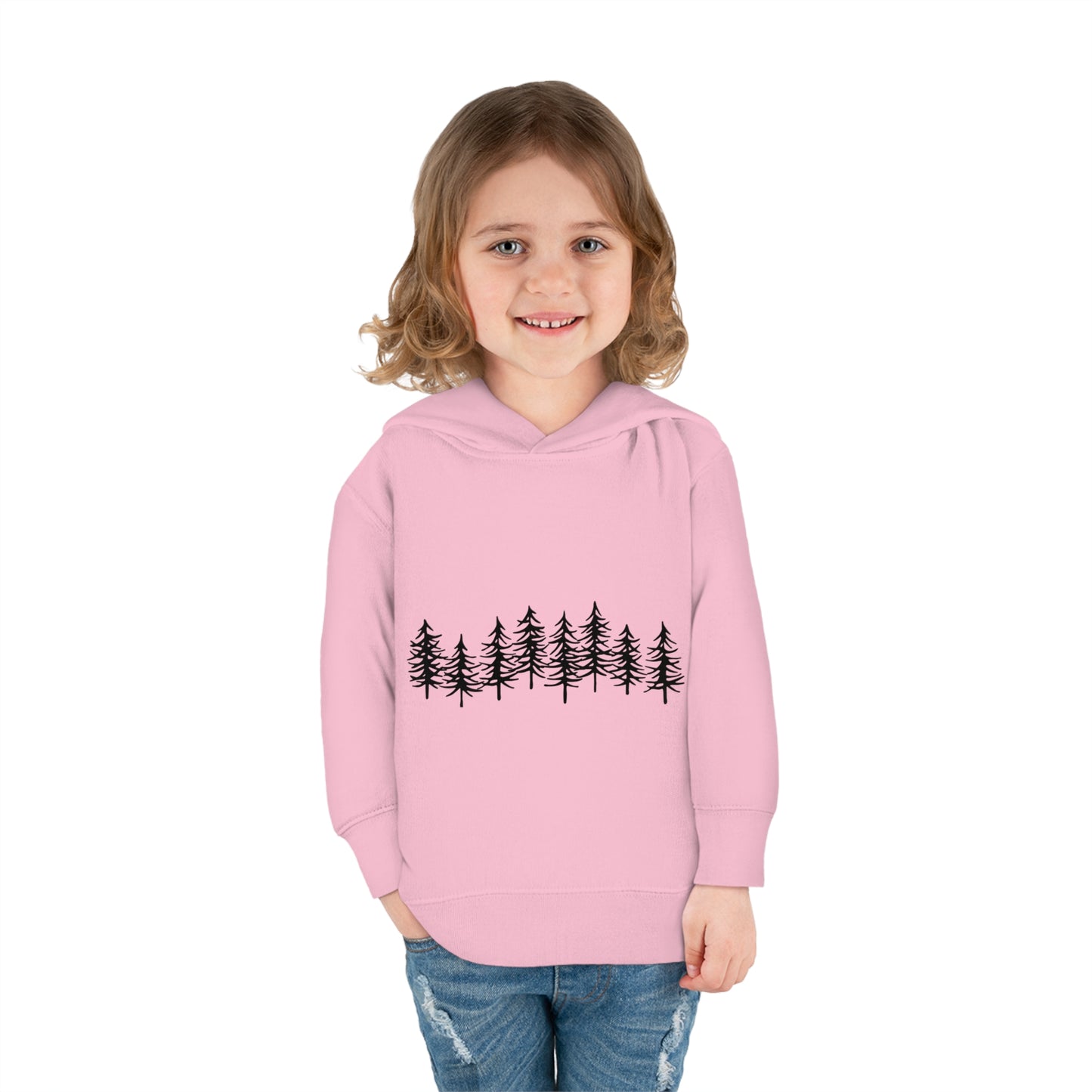 Trees Toddler Pullover Fleece Hoodie