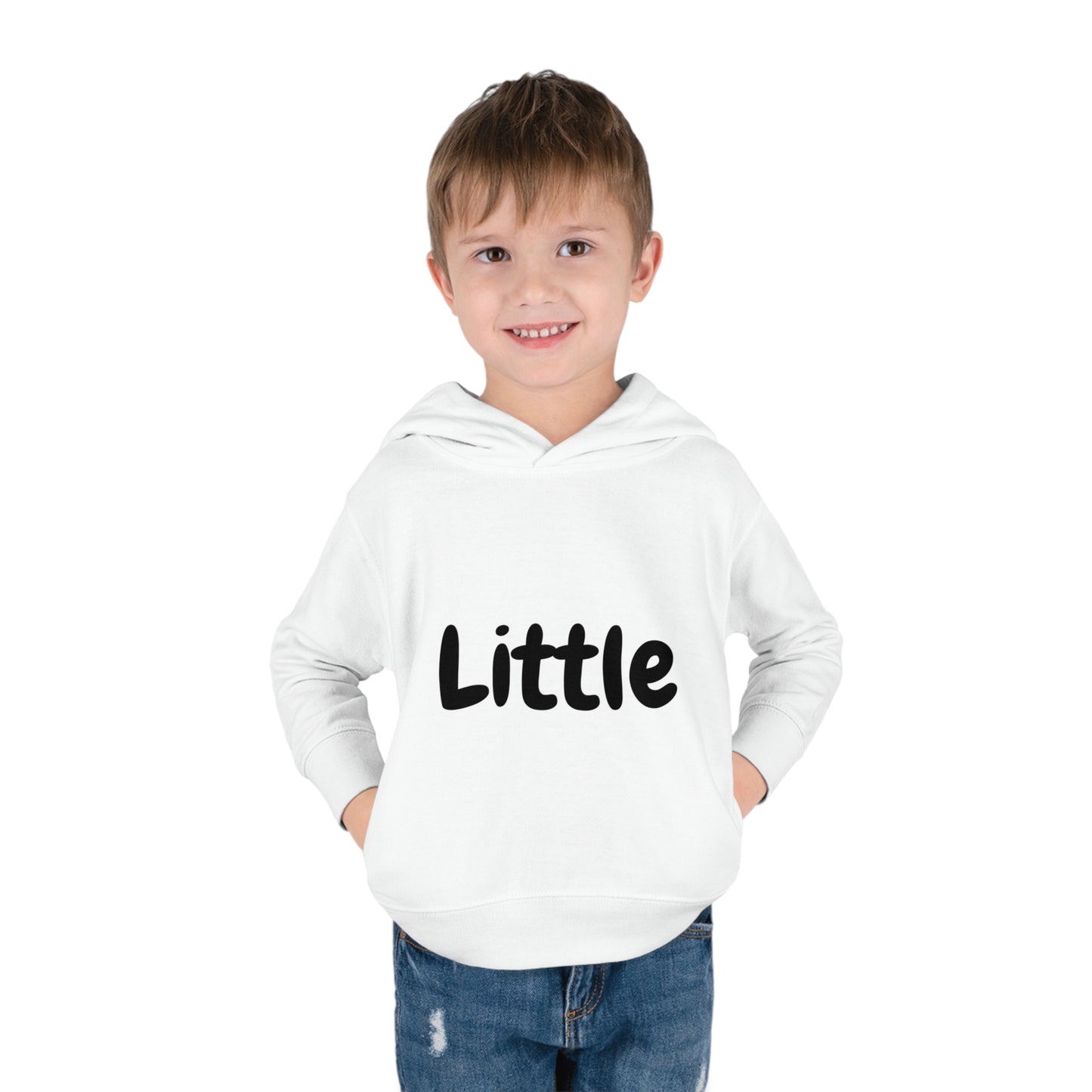 "Little" Toddler Pullover Fleece Hoodie