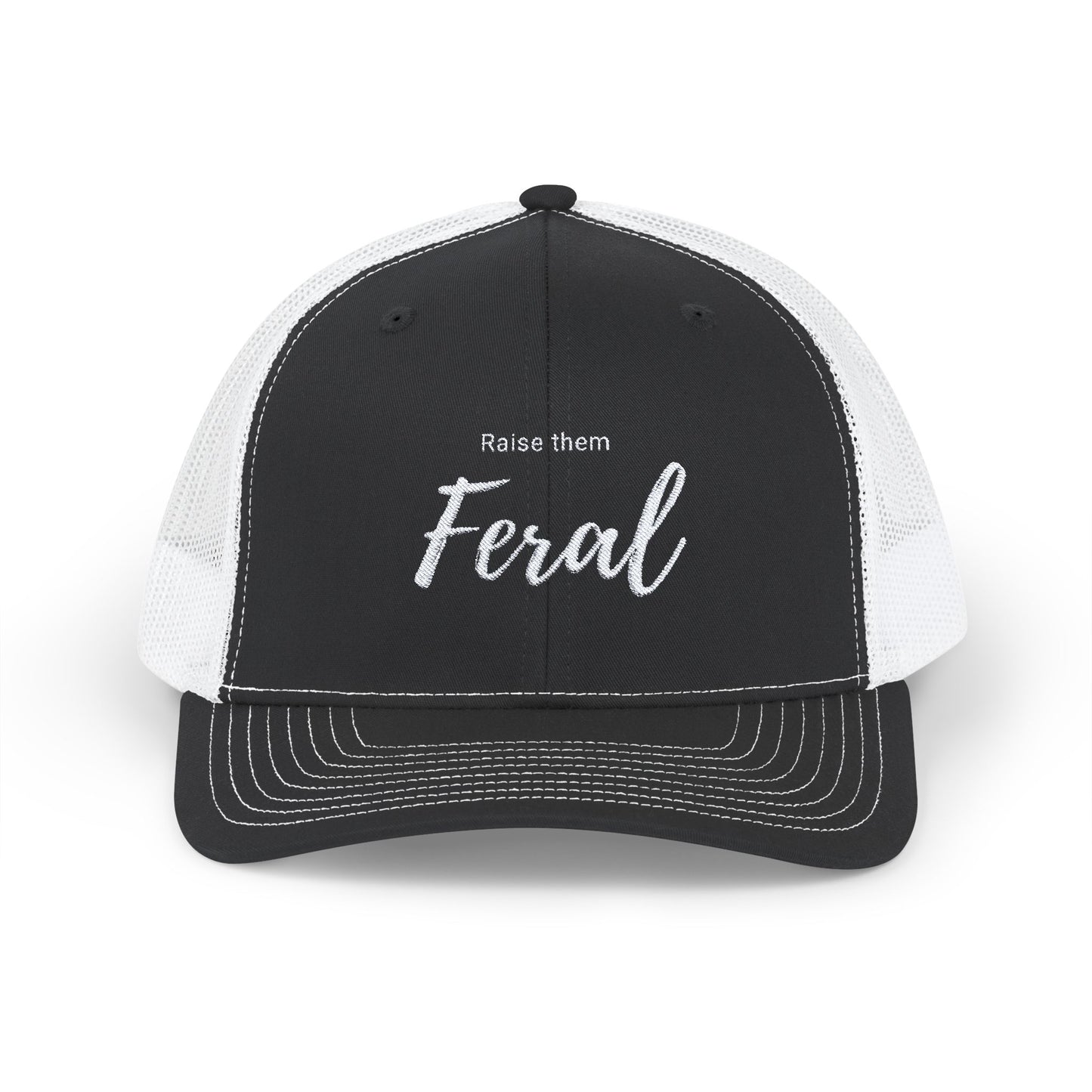 Raise Them Feral Snapback Trucker Cap