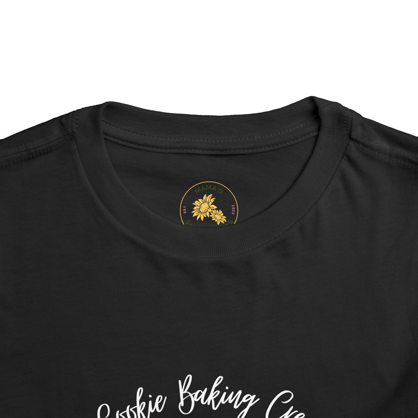 "Cookie Baking Crew - I'm Just Here for the Sprinkles" Toddler Short Sleeve Tee