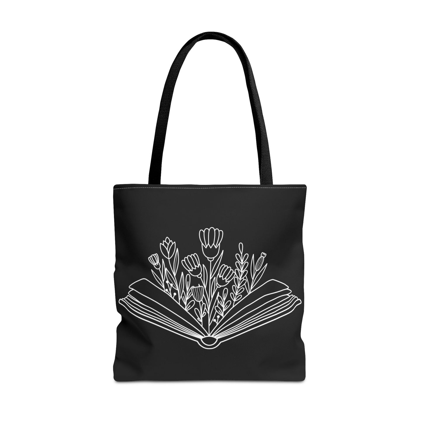 Book of Flowers Tote Bag