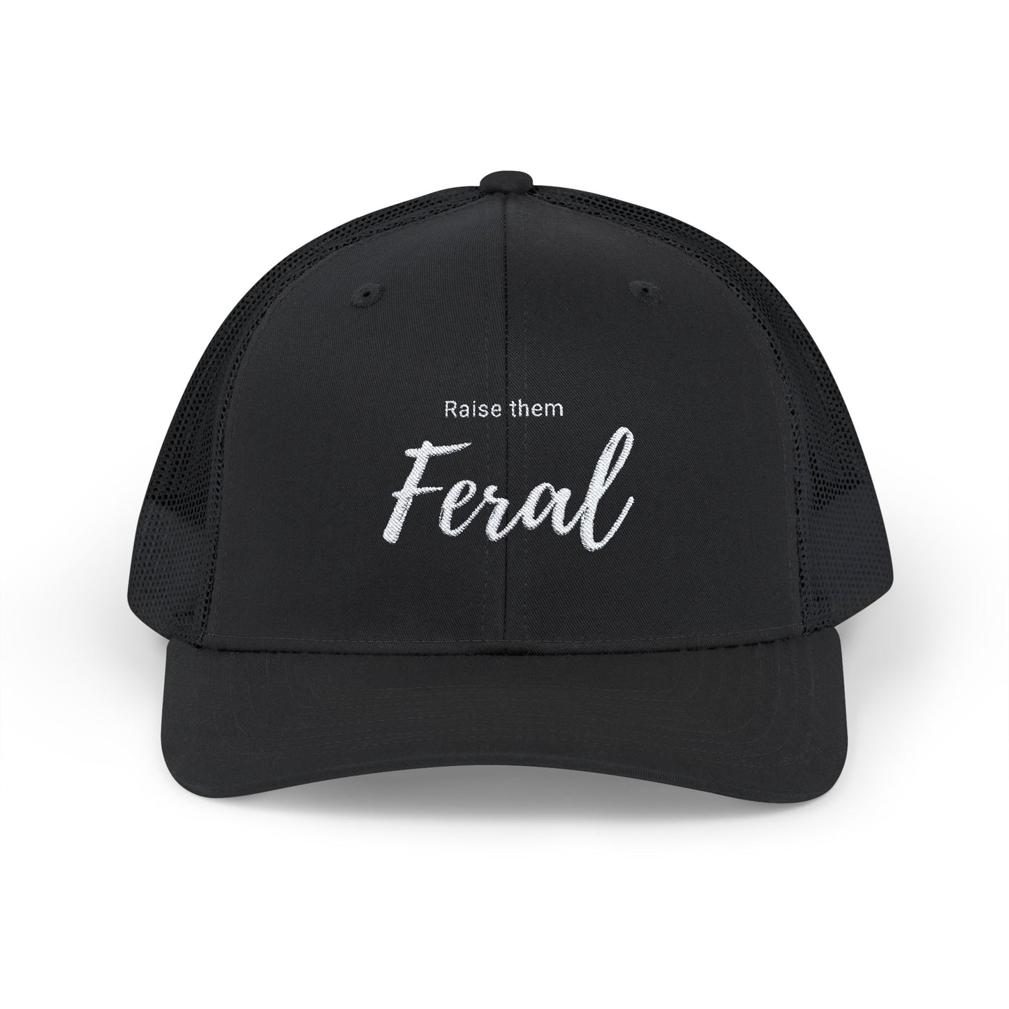 Raise Them Feral Snapback Trucker Cap