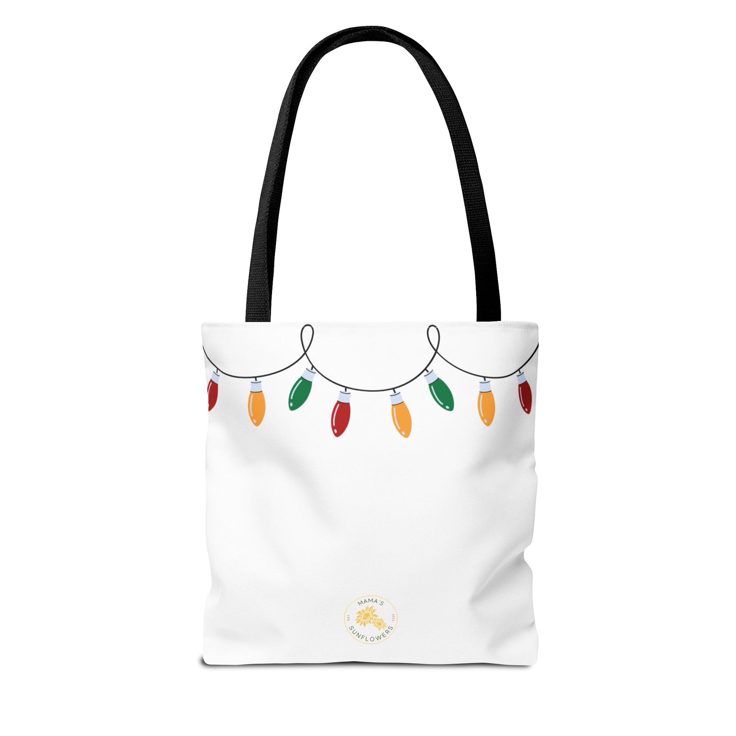 "Mama’s Holiday Survival Kit: Coffee, Snacks, and Cheer" Tote Bag