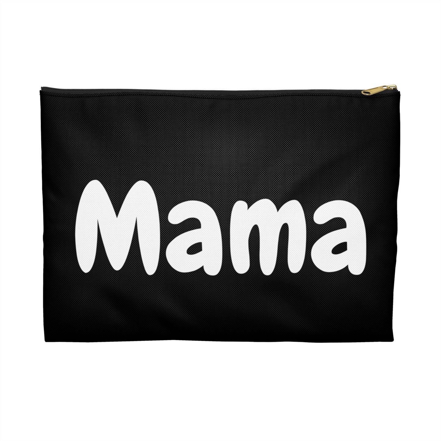 "Mama" Black Watermelon Accessory Pouch