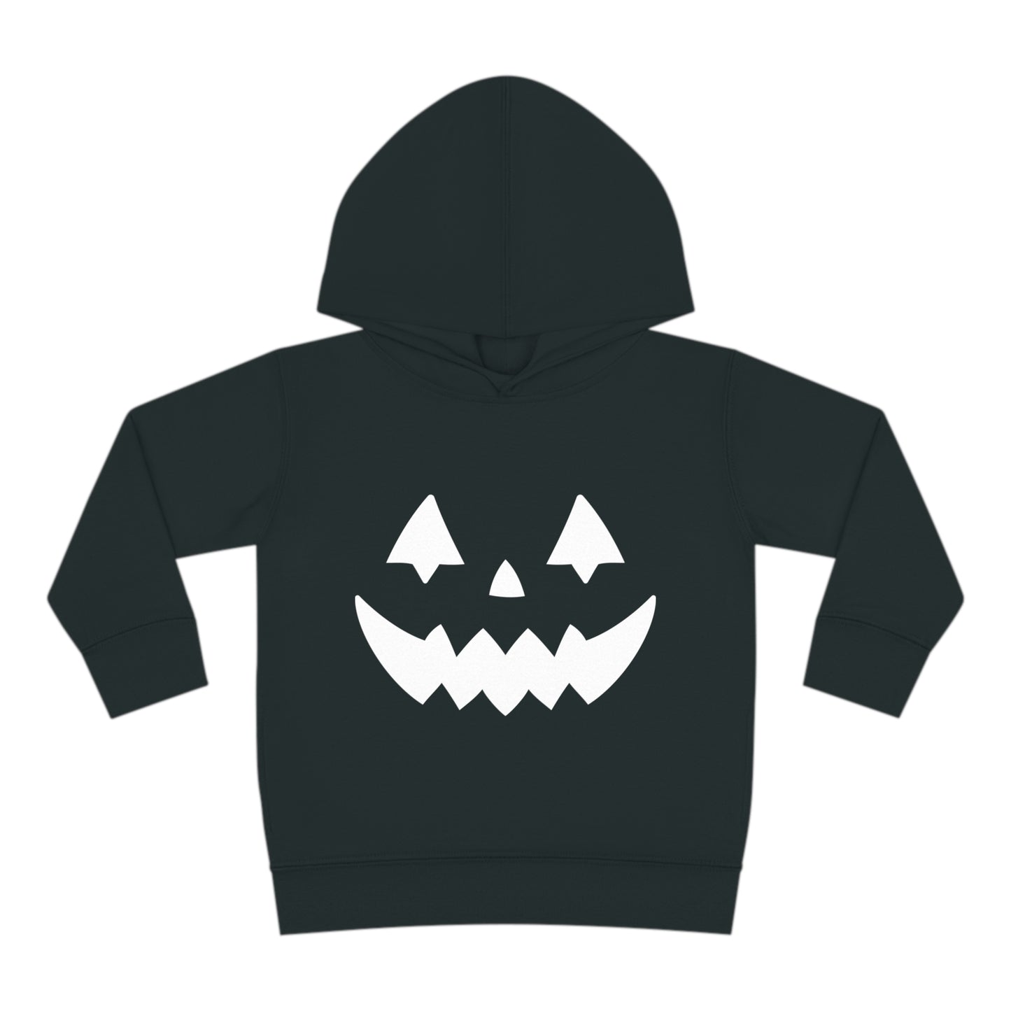 Pumpkin Face Toddler Pullover Fleece Hoodie