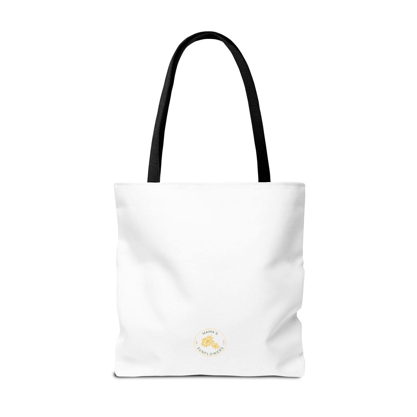 "In a Field of Roses She is a Wildflower" Tote Bag