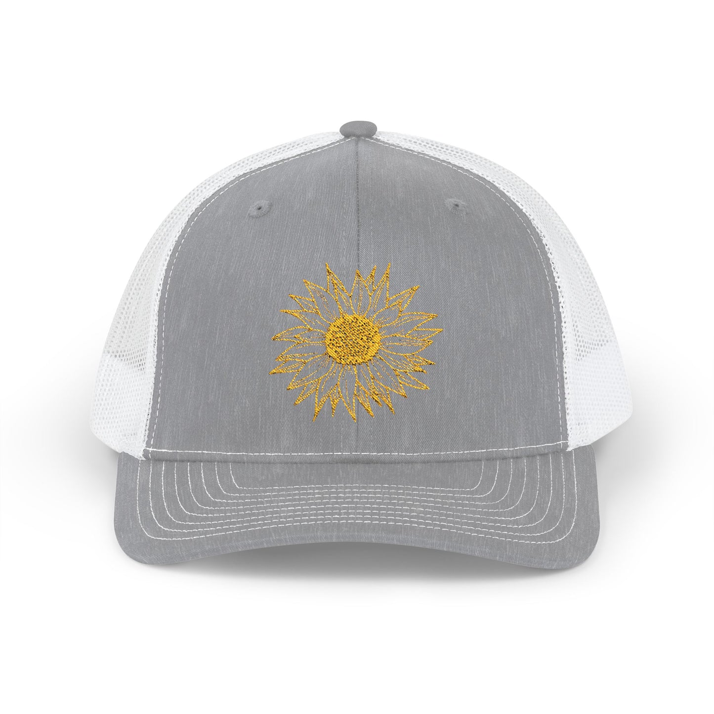 Sunflower Snapback Trucker Cap