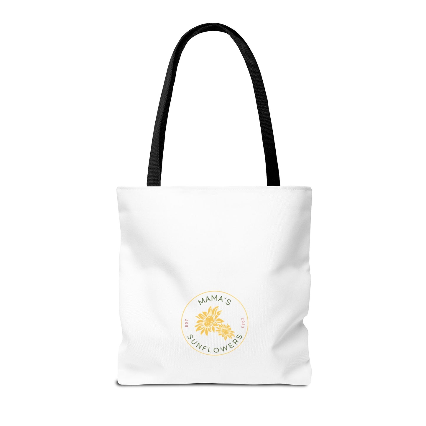 "Raising Two (Feels Like a Zoo)" White Tote