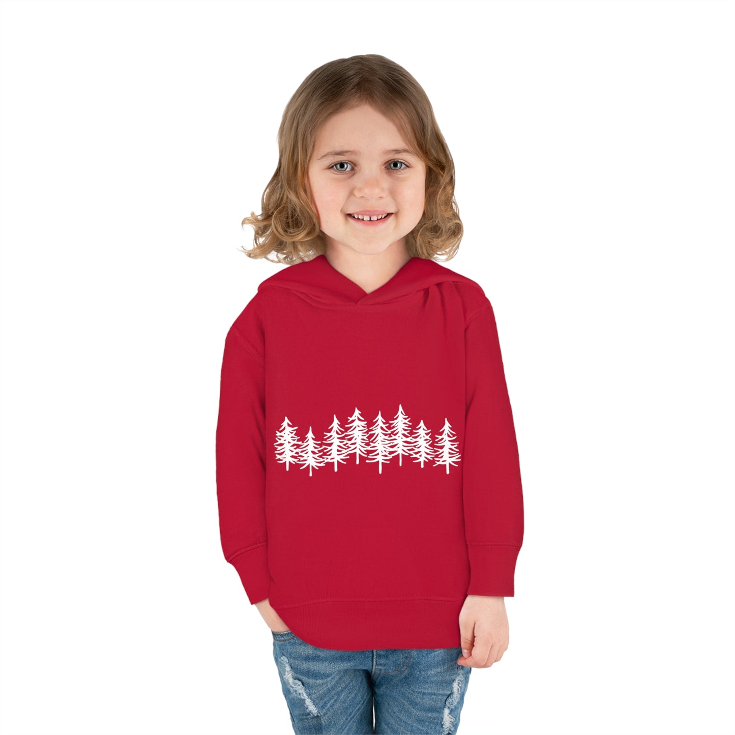 Trees Toddler Pullover Fleece Hoodie