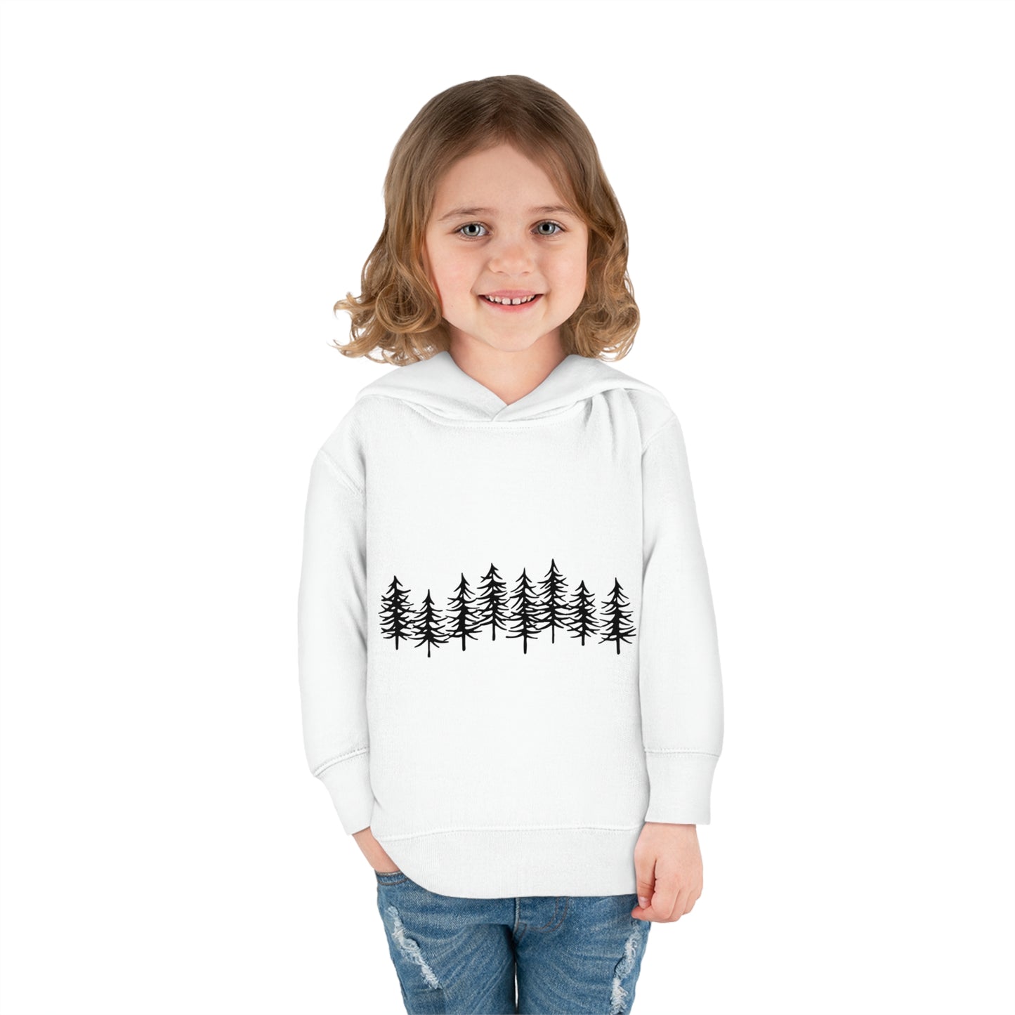 Trees Toddler Pullover Fleece Hoodie