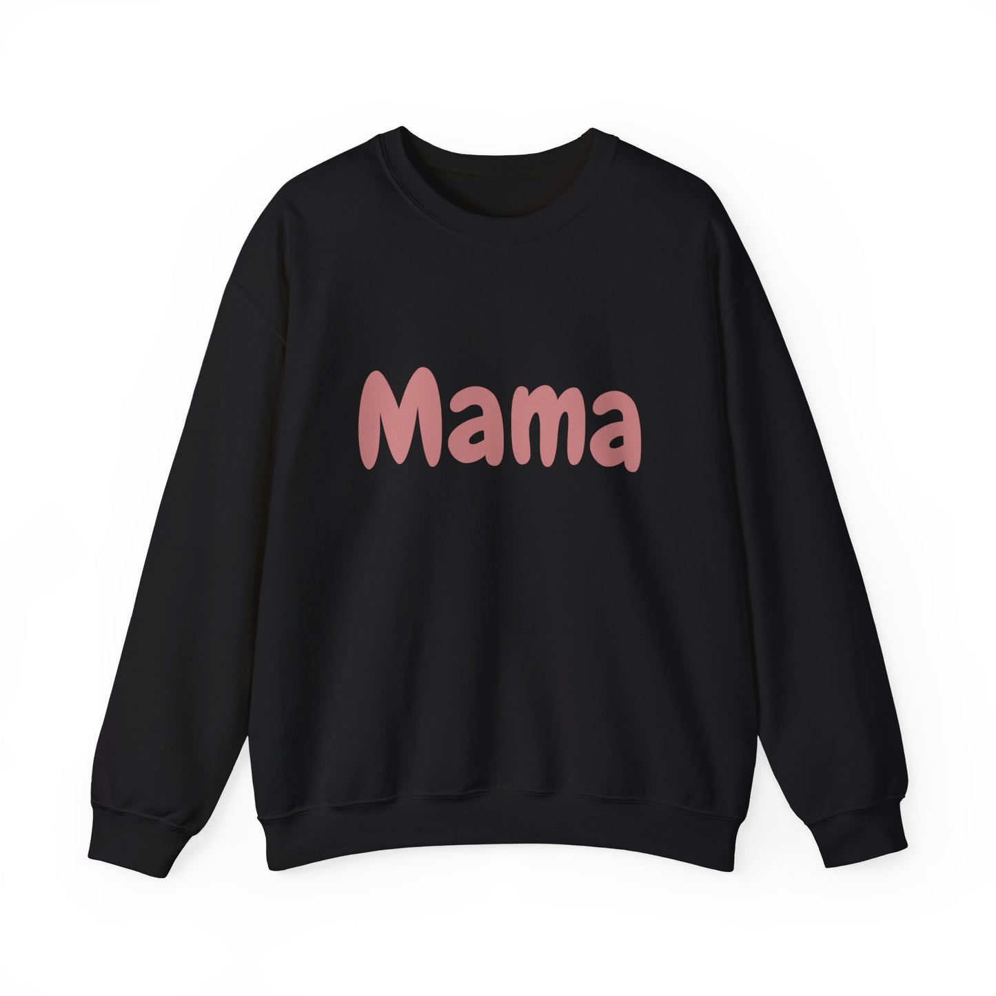 "Mama" in Pink Unisex Heavy Blend™ Crewneck Sweatshirt