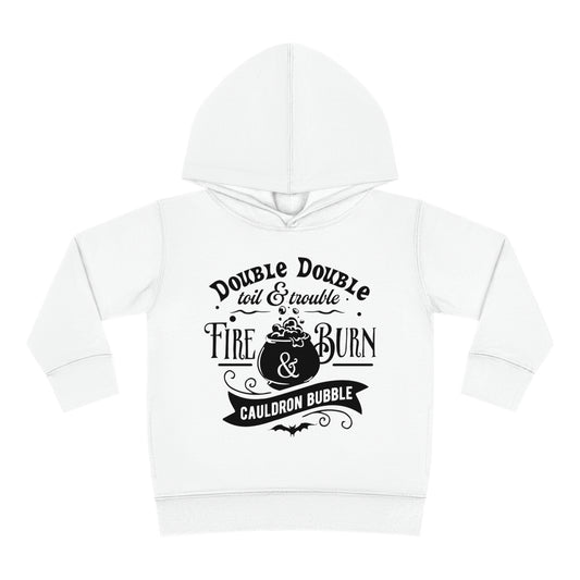 Double Double Toil & Trouble Toddler Pullover Fleece Hoodie