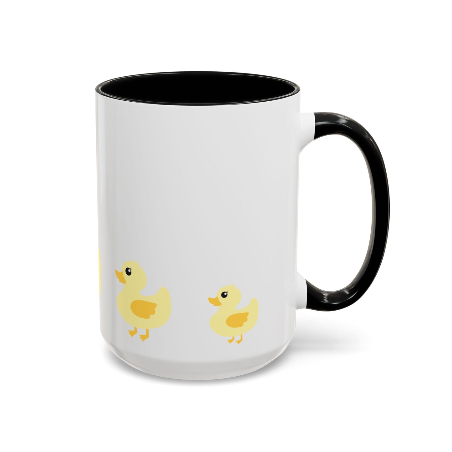 Mama and Three Ducklings Coffee Mug