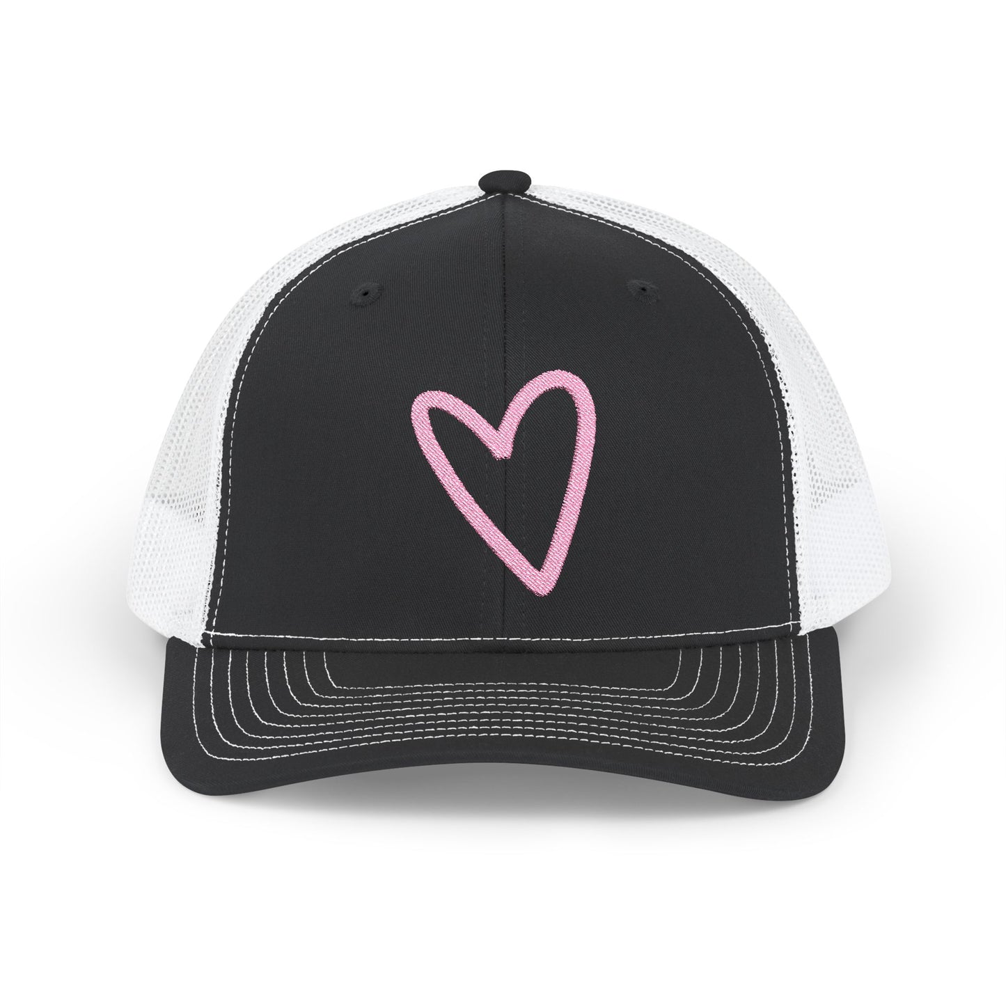 Heart Snapback Trucker Cap