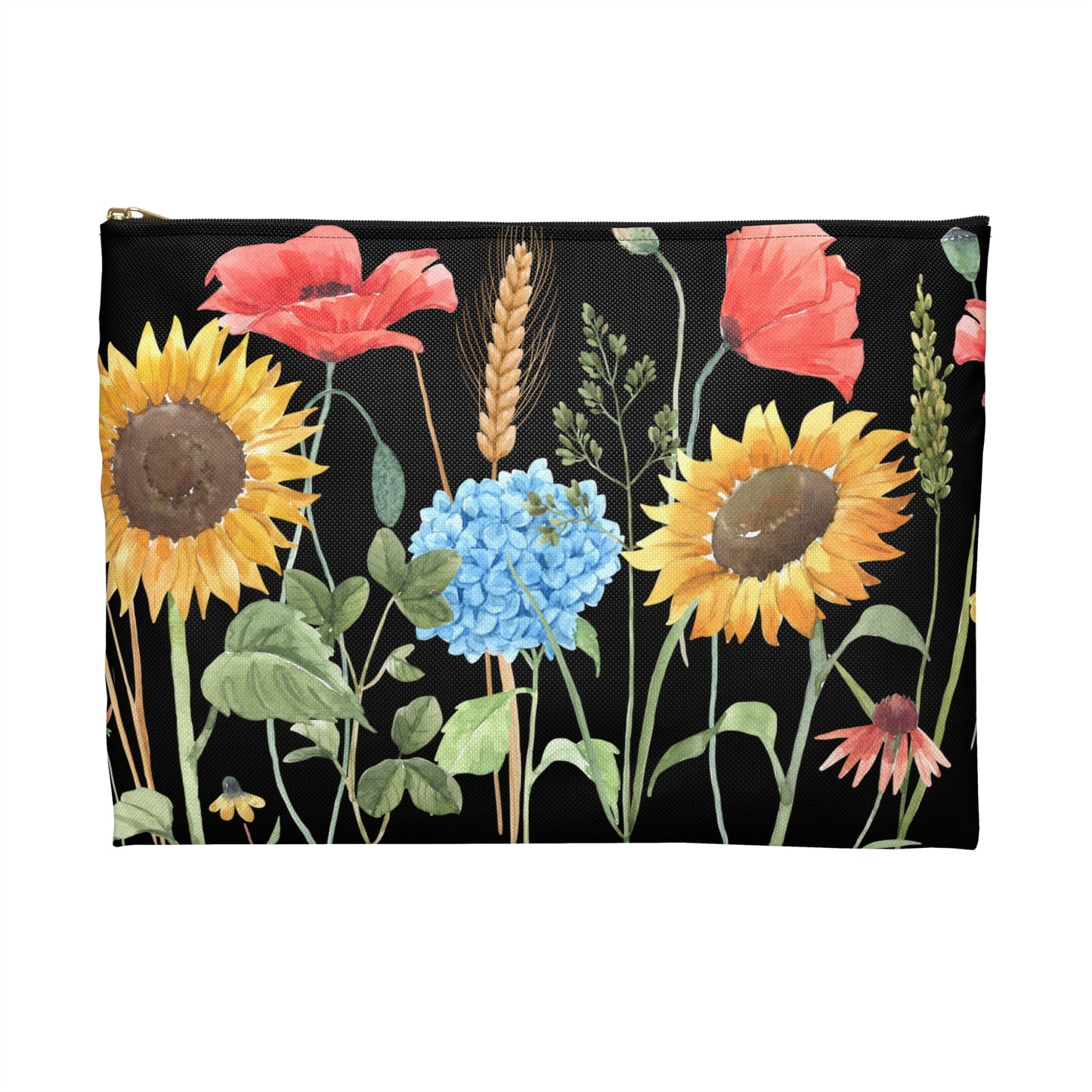 "Mama" Wildflowers Accessory Pouch